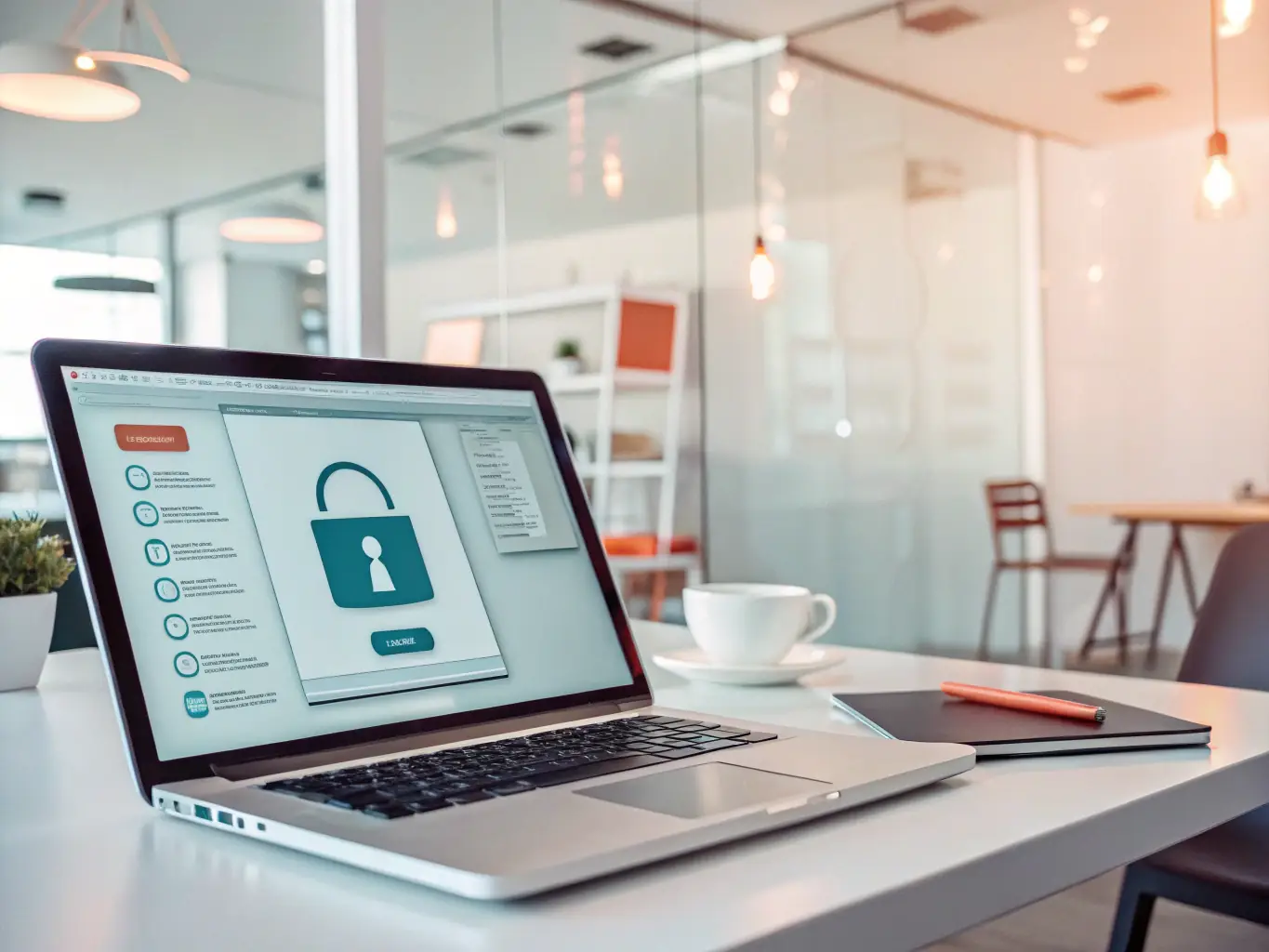 An image of a computer with a backup icon and secure cloud storage, representing reliable backup solutions to safeguard critical data and ensure quick recovery in case of data loss. The image should convey a sense of security and reliability.
